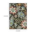 thumbnail image 4 of Mainstays Farmhouse Oversized Floral Gray Multicolor Indoor Accent Rug, 2'6"x3'10", 4 of 9