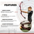 thumbnail image 5 of Genesis Original Archery Compound Bow and Arrow Set, Draw Hand-Right, Red, 5 of 10