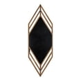 thumbnail image 5 of Kate and Laurel Vayga Bohemian Geometric Decorative Wall Mirror, 14 x 42, Natural, Modern Hexagon Mirror for Wall, 5 of 8