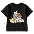 thumbnail image 3 of Chandail Garçons Col Rond T-Shirts Graphiques Été Vêtements Fille Shorts de Basketball Enfants 10-11 Ans, 3 of 3