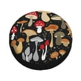 thumbnail image 2 of Kdxio Spare Tire Cover for RV Trailer, Waterproof Wheel Cover,Camper Spare Tire Cover Fit for Rv SUV Truck Travel Trailer 16 inch-Various Mushrooms, 2 of 8