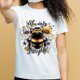 thumbnail image 4 of 4 pegatinas termoadhesivas de insectos y flores, de abeja y girasol, para planchar, papel lavable., 4 of 9