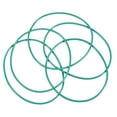 thumbnail image 4 of Fluorine Rubber O Rings, 77mm OD, 73.2mm Inner Diameter, 1.9mm Width, Seal Gasket Green 5 Pcs, 4 of 4