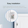 thumbnail image 4 of Wireless Door Alarm Security Keypad System Shed Garage Caravan Safety Sensor (white ), 4 of 11