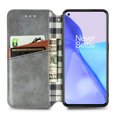 thumbnail image 5 of Case for OnePlus 9 Flip Cover Wallet Flip Cover Magnetic Protective - Grey, 5 of 5