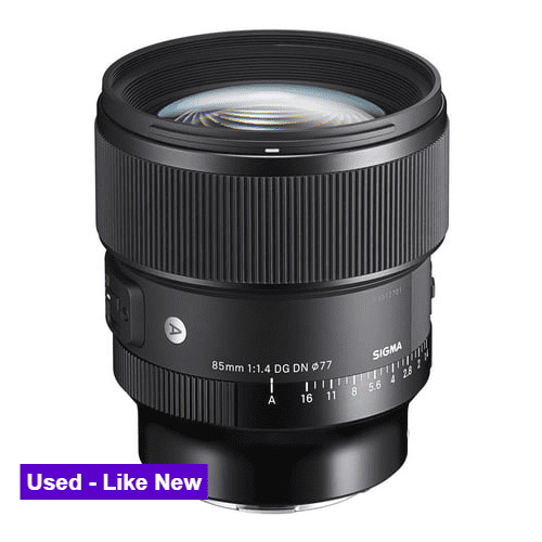 Pre-Owned Sigma 85mm f/1.4 DG DN Art Lens for L Mount - Walmart.com