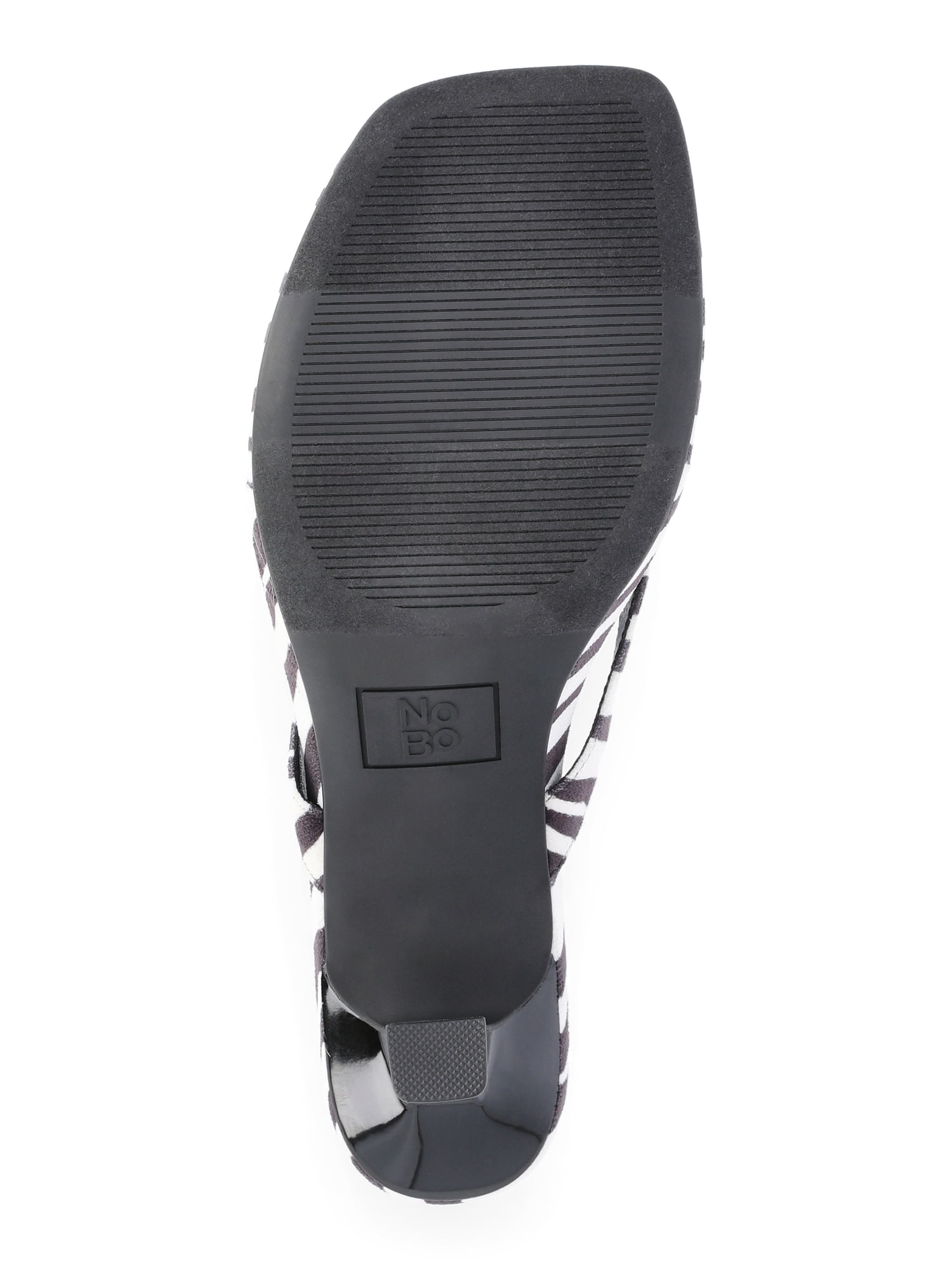 No Boundaries Women's Kitten Heel Thong Sandals