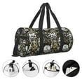 thumbnail image 3 of KLL Ink Graffiti Owl Duffle Bag For Men Women Sport Gym Fitness Tote Travel Training Workout Basketball Football Weekender, 3 of 6