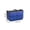 Blue, variant on Travel Makeup Bag Organizer with Dividers, Multifunctional Liner Tote Insert for Handbag, Large Capacity Double Zip Cosmetic Case, Portable Mesh Pouch for Toiletries Electronics