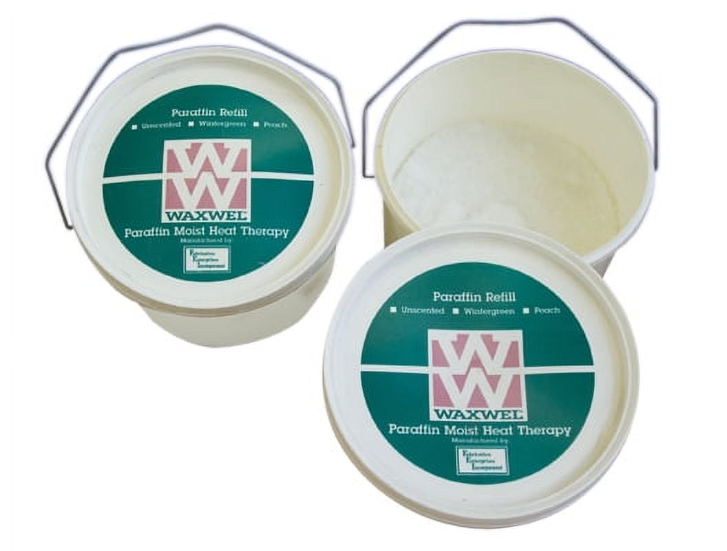 WaxWel Scented Paraffin Wax Bath Beads, Professional Home and Spa Soothing Moisturizing Therapy Warmer Refill Pellets, 3 Pound Tub of Pastilles, Lavender Fragrance