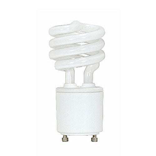 1PC 12W CFL Mini Spiral GU24 Base 6400K Soft White =45W Fluorescent Light Bulb 