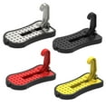 thumbnail image 4 of Riwesomey Pedal de puerta de coche Cerradura de puerta de coche universal Soporte de pie montado Escalada Pedal de aleación de aluminio Ventana automotriz negro Riwesomey VI000498-02B, 4 of 6