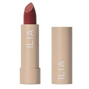 ILIA - Color Block Lipstick  Non-Toxic, Vegan, Cruelty-Free, Clean Makeup Rosewood Soft Oxblood With Neutral Undertones