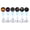Multicolor B, variant on Halloween Ghost Projection Lights 12-Pack Cute Hanging Ghost Ornament Projector Lamp With Multiple Slides Portable Pumpkin Night Light For Indoor Decor