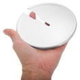 thumbnail image 3 of CTIRCHIU 1Set Funnel Lid Round Silver Stainless Steel Dough Dispensing Cooking Baking Tool Kitchen Accessory, 3 of 8