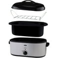thumbnail image 3 of Oster 22 Quart Roaster Oven with Self-Basting Lid, Stainless Steel, 3 of 6