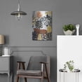 thumbnail image 5 of Luxe Metal Art 'Jungle Jumble II' by Victoria Barnes, Metal Wall Art, 16"x24", 5 of 9