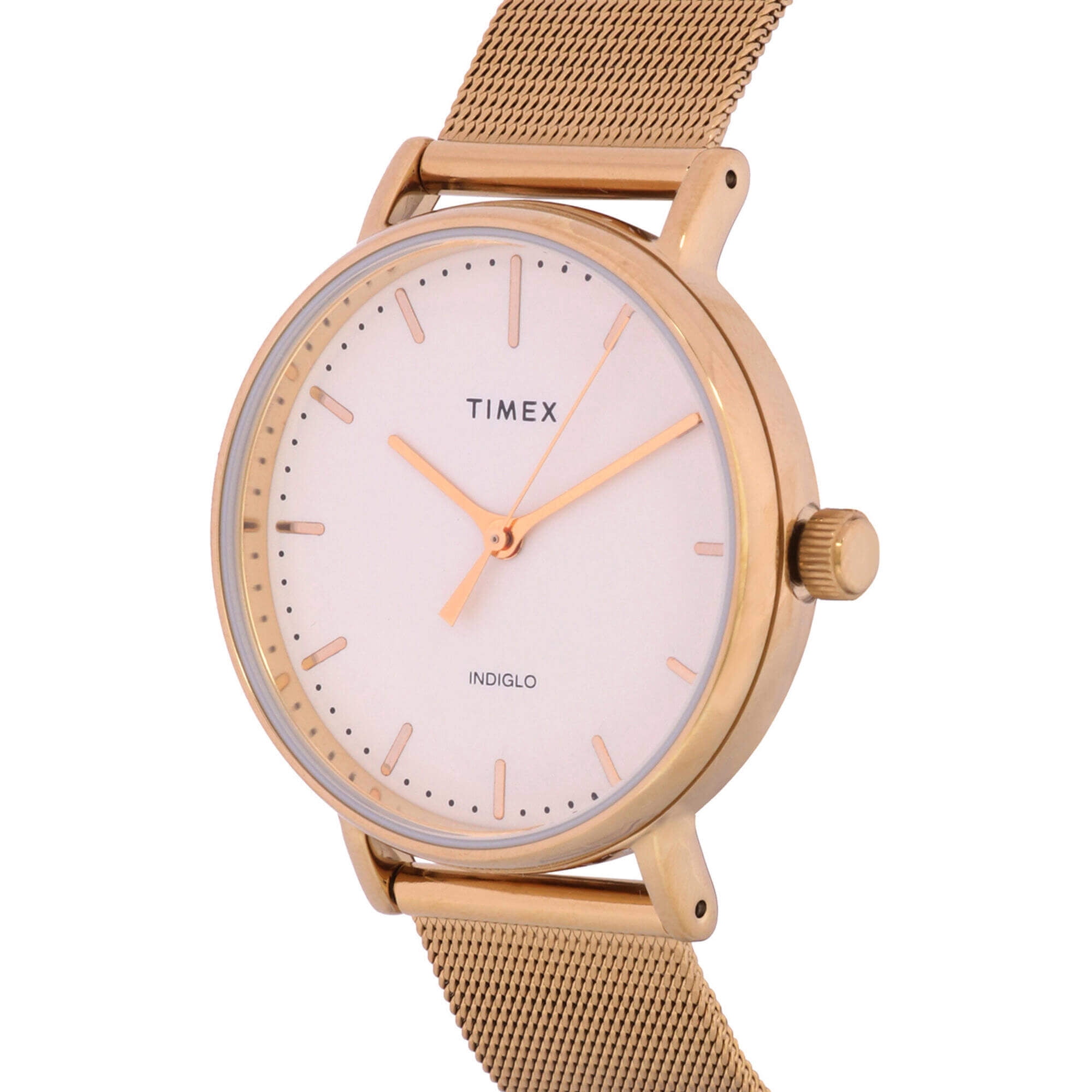 TIMEX - The Fairfield Women Stainless Steel Gold Watch - TW2R26500