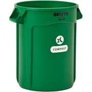 Rubbermaid 2060854 Brute 32 Gallon Green Compost Bin | Walmart Canada
