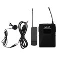 thumbnail image 1 of USB?101T Sistema de micrófono de solapa Lavalier inalámbrico de 10 canales con transmisor Bodypack, 1 of 8
