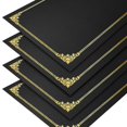 thumbnail image 2 of Soportes para certificados SUNEE Black, 50 paquetes para certificados de 8,5 x 11, 2 of 6