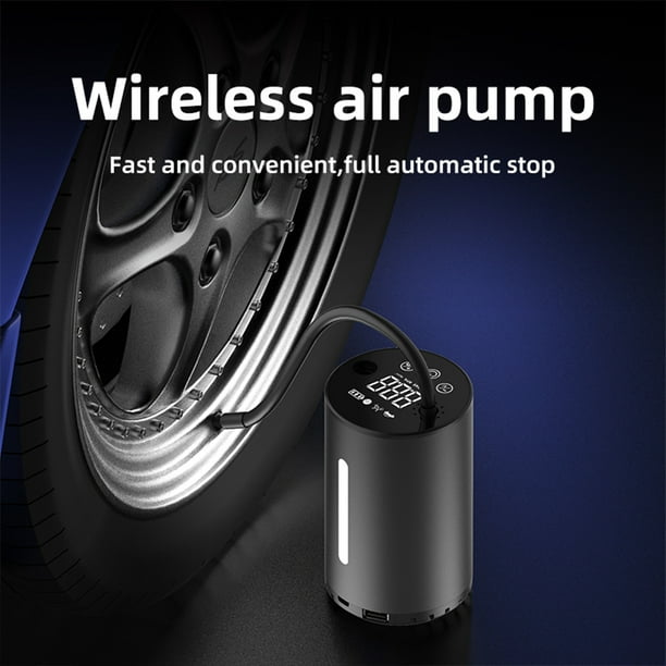 Wireless air sale pump for car