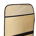 thumbnail image 4 of Almencla Back Seat Protector Kick Mat Interior Accessories Easy Cleaning Portable Beige Full, 4 of 8