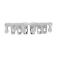 thumbnail image 5 of Unique Bargains 1 Set Fake Teeth Grills Gorgeous for Hip Hop Gift Silver Tone, 5 of 6
