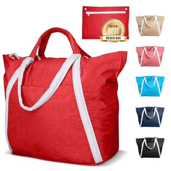 Bolsa de Playa Bodysurf Impermeable, Resistente a la Arena, Nylon Ripstop XL