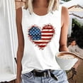 thumbnail image 2 of Giftesty Tank Tops for Women Women Floral Printing Tank Round-Neck Sleeveless Block Tunic Tee Tops, 2 of 4