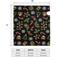 thumbnail image 4 of Winter Christmas Gingerbread Man Mailbox Covers Magnetic Letter Post Box Cover Mail Wraps Garden Decorations Large Size 25.5 X 21 in, 4 of 6