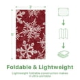 thumbnail image 7 of DEORAB Outdoor Door Mat 3'x 5' Welcome Mat Chenille Three-Layer Material Imitation Silicone Spot Molding Washable Carpet Front Door Mat Entryway Patio Red, 7 of 7
