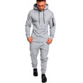 thumbnail image 1 of Men Tracksuit Jogger Fitness Workout Hoodies Bottoms Pants Trousers Sport Suit Slim, 1 of 5