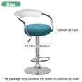 thumbnail image 3 of Uxcell 1-Pack Fundas Redondas para Taburetes de Bar, para Fundas de Asiento de Malla de Poliéster de 12-14 Pulgadas con Bandas Elásticas [Cian], 3 of 7