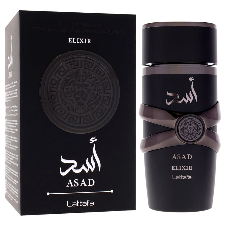 Lattafa Asad Elixir , 3.4 oz EDP Spray - Walmart.com