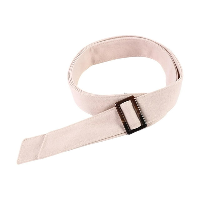 Cinturón de mujer, accesorio decorativo de moda para suéter, abrigo o chaqueta. Beige