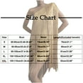 thumbnail image 3 of Blmnix Flowy Party Dresses for Women Cocktail Sparkly Dress Gold Boat Neck Sleeveless Empire Waist Dress for Women,S, 3 of 6