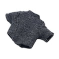 thumbnail image 3 of MERIGLARE 1/12 Scale Female Top Collectible Stylish Display DIY Accessory Mini T Shirt Dark Gray, 3 of 9