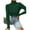 Army Green, variant on Women'S Sweaters Pullover Winter Fall Casual Comfortable Tops Solid High Neck Top Round Neckline Long Sleeve Knit Sweater Army Green M