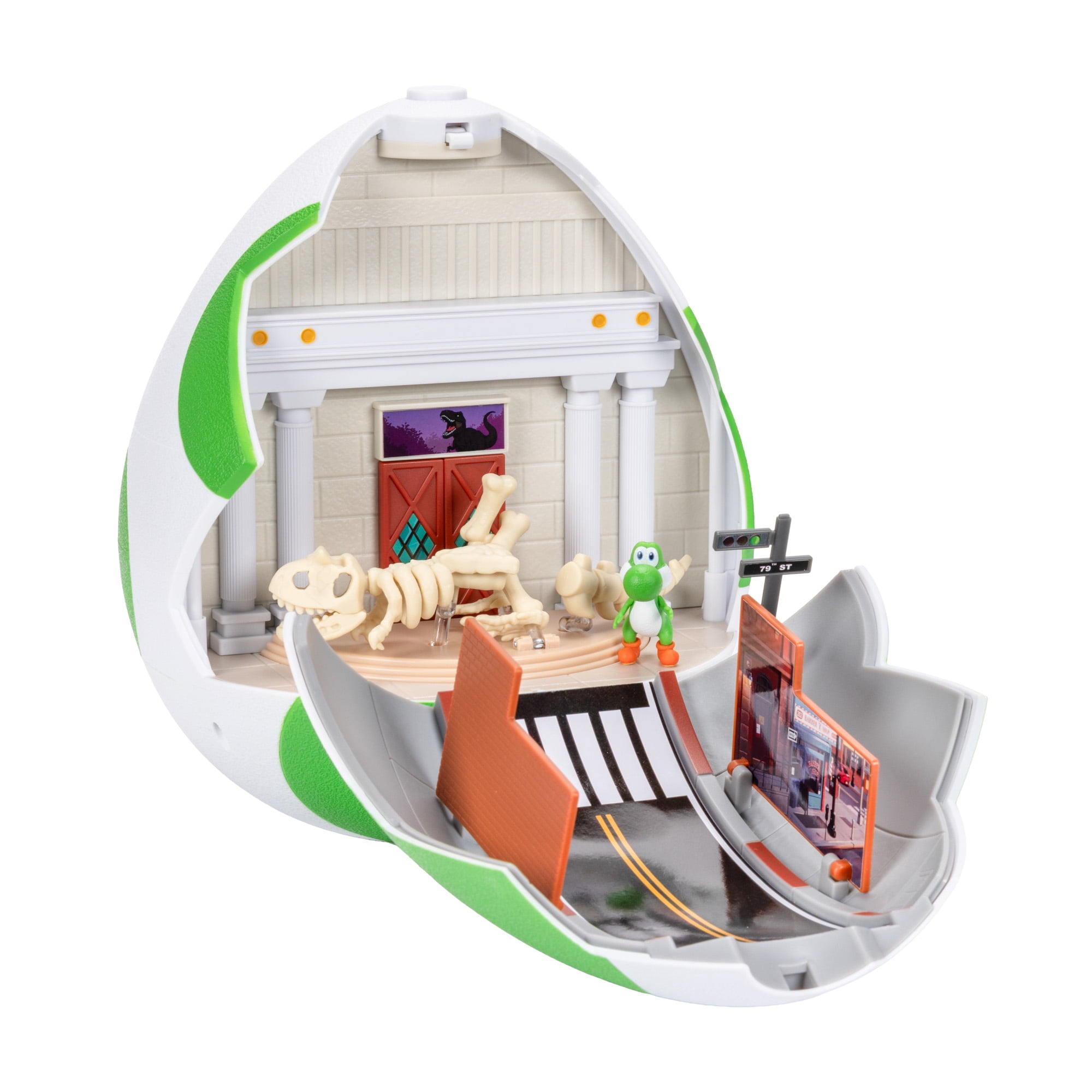The Super Mario Galaxy Movie – Yoshi Egg Playset with 1.5 inch Yoshi and Exclusive Fire Mario Action Figures