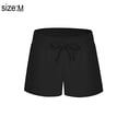 thumbnail image 2 of Pantalones cortos Traje de baño para mujer Tankini Calzoncillos de baño Parte inferior del traje de baño Pantalones cortos Bañadores de playa - Negro, 2 of 6