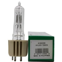 Ushio HPL 750W 230V  Stage Lamp, 300-Hour Life, High-Power Illumination for Intense Stage & Studio Applications – Model 1002289 - 1 Unit per pack
