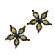 thumbnail image 4 of Pendientes de pentagrama Yuyangstore accesorios de joyería para fiesta de disfraces Negro, 4 of 8