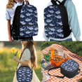 thumbnail image 2 of Jeiento Shark Backpack with Lunch Box for Boys 6-7 8-9 Kids Bookbag Set 3 In 1 Elementary School Bag Lunchbag Pencil Case Middle School Book Bags 3Rh/4Th Grade Girls 17inch Back Pack, Blue, 2 of 7