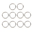 thumbnail image 2 of 10pcs Jump Rings Pta 925 Conectores de abierto para joyería Result de bricoje Gargantil Colres Fabricación 5 espesor 8 mm Baoblaze anillos partidos para hacer joyas, 2 of 6