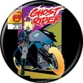 thumbnail image 1 of Ghost Rider Motorcycle Comic Cover Button, 1 of 1