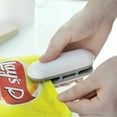 thumbnail image 5 of Zeeyh Mini Bag Sealer, 2 in 1 Heat Sealer and Cutter, Handheld Heat Vacuum Sealer, Portable Bag Resealer, for Plastic Bags, Food Storage, Snack Fresh Bag, 5 of 5