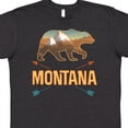 thumbnail image 4 of Inktastic Montana Vacation Bear Silhouette T-Shirt, 4 of 5