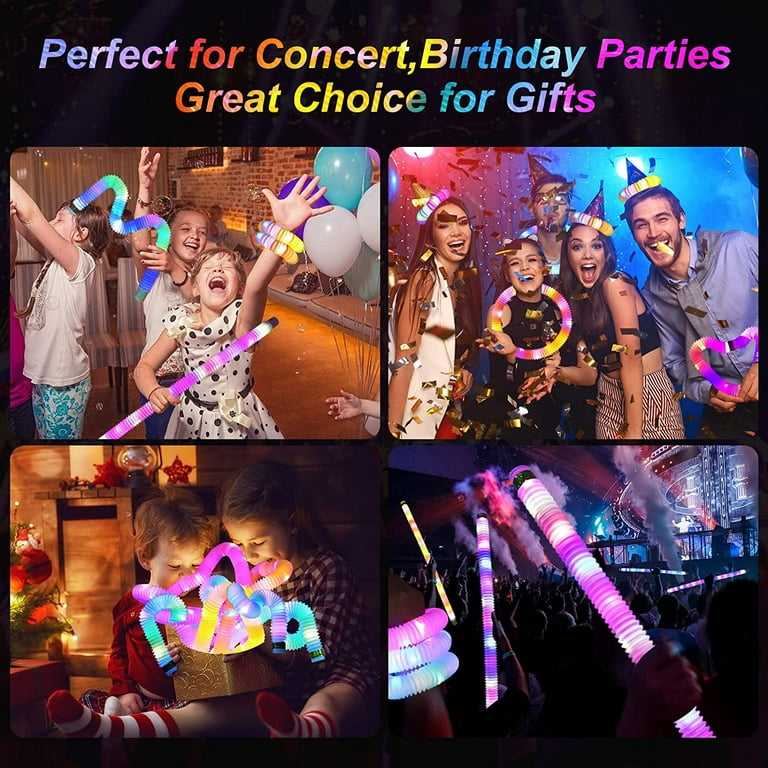 50pcs/pack, Colorful Luminous Stick, Concert Light Stick Fluorescent Stick,  Party Funny Games, Party Gifts, Chil…