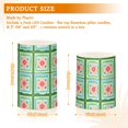 thumbnail image 6 of Yayeee Flameless Candles with Remote Flickering Battery Operated Multi Color Changing, Green Blossom Mosaic, 6 of 7